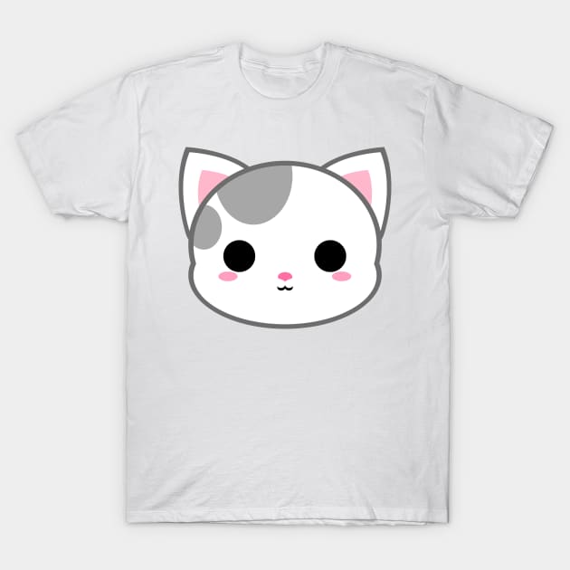 Cute Grey Spot Cat T-Shirt by alien3287